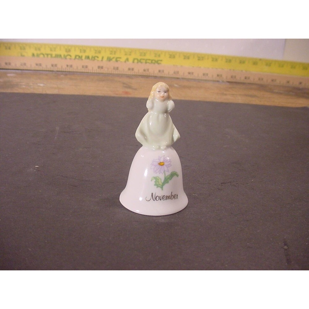 Vintage Russ Berrie & Co. November Bell 1980 - Birthday Bell